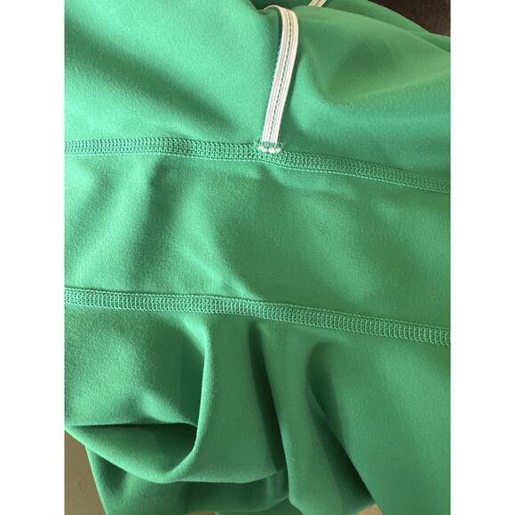 Paragon FlexSweat Sculptseam Shortsuit Green 1 Piece Bodysuit Romper Size Large - Picture 5 of 10